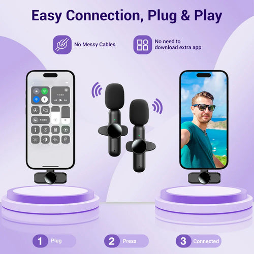 Easy Clip Wireless Lapel Mic