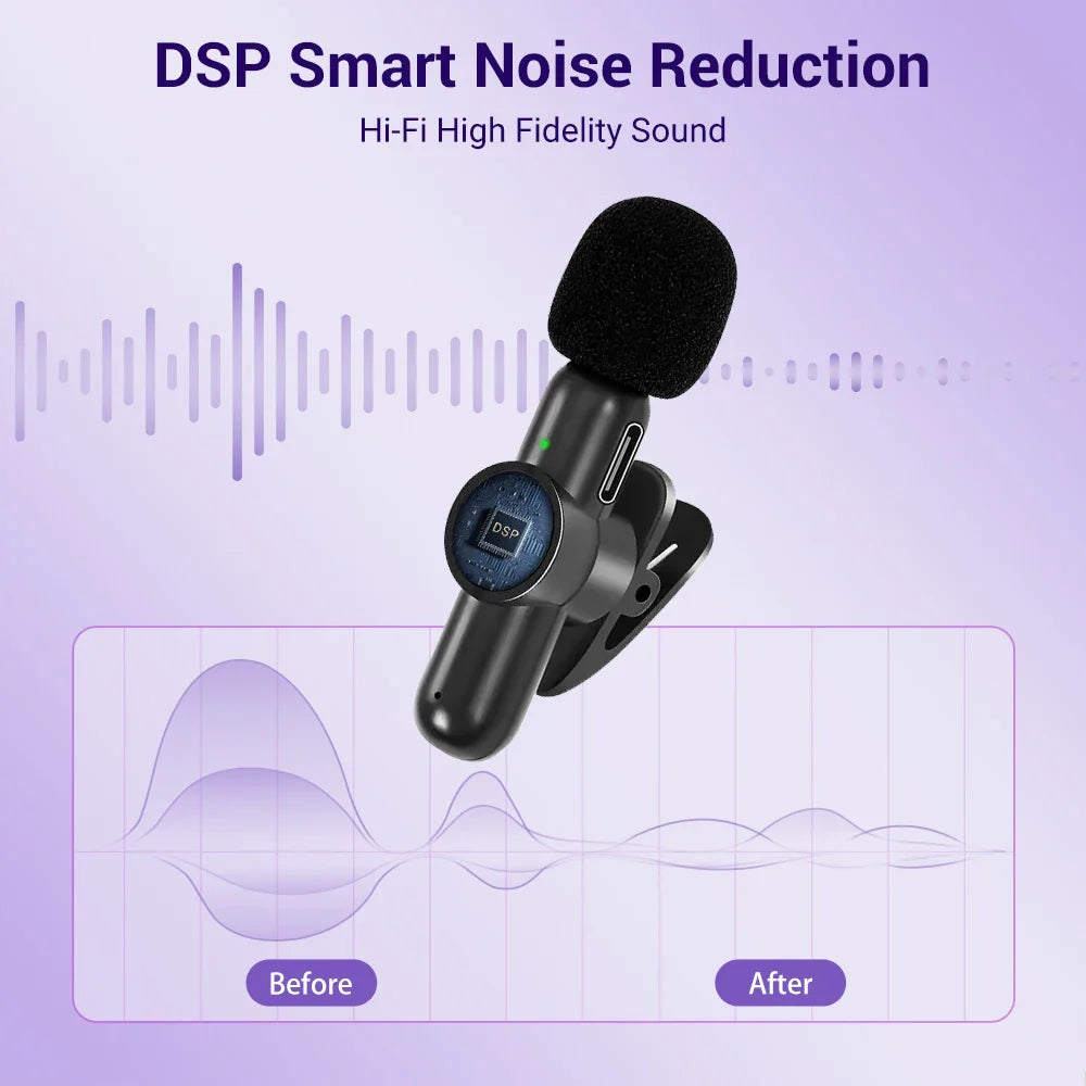 Easy Clip Wireless Lapel Mic