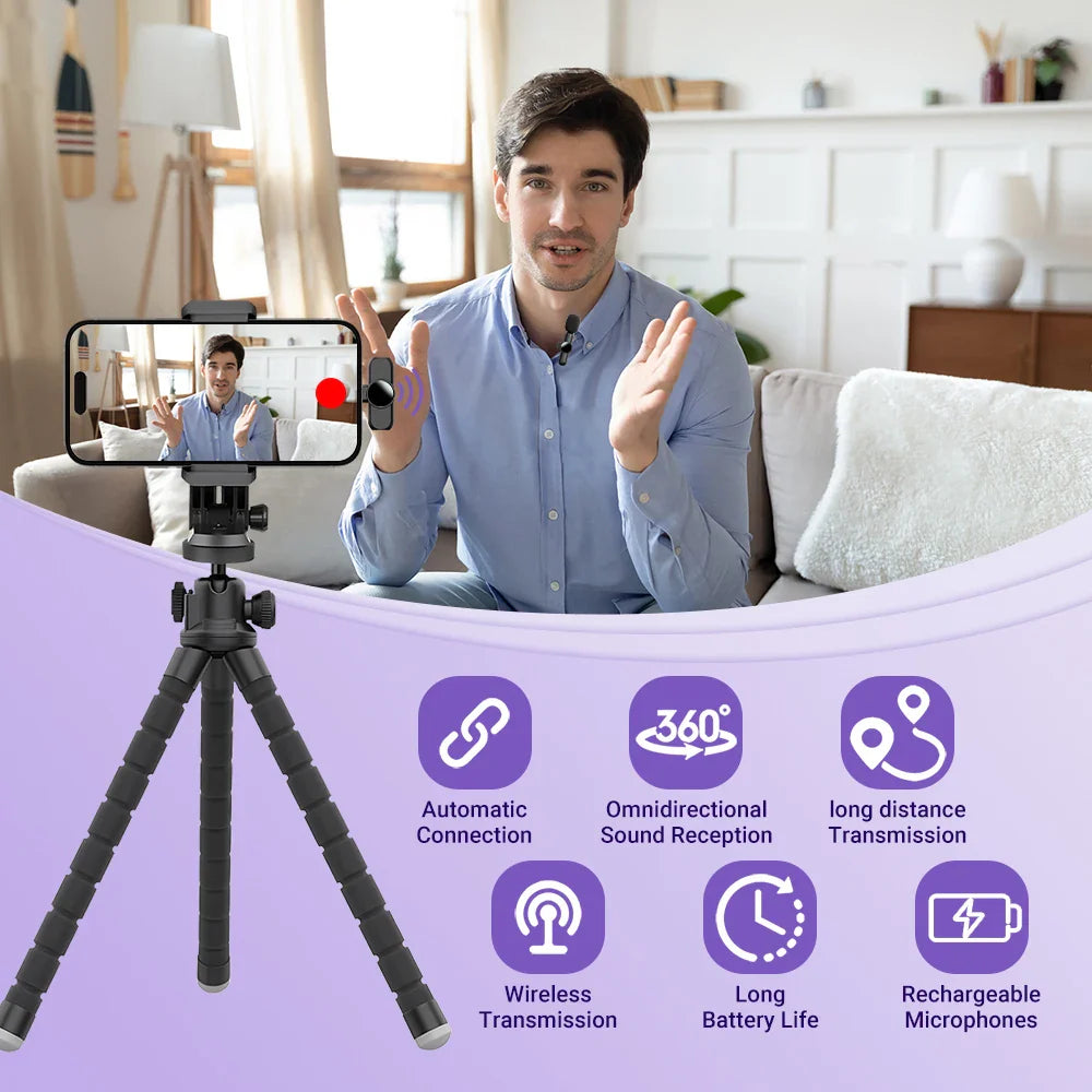 Easy Clip Wireless Lapel Mic