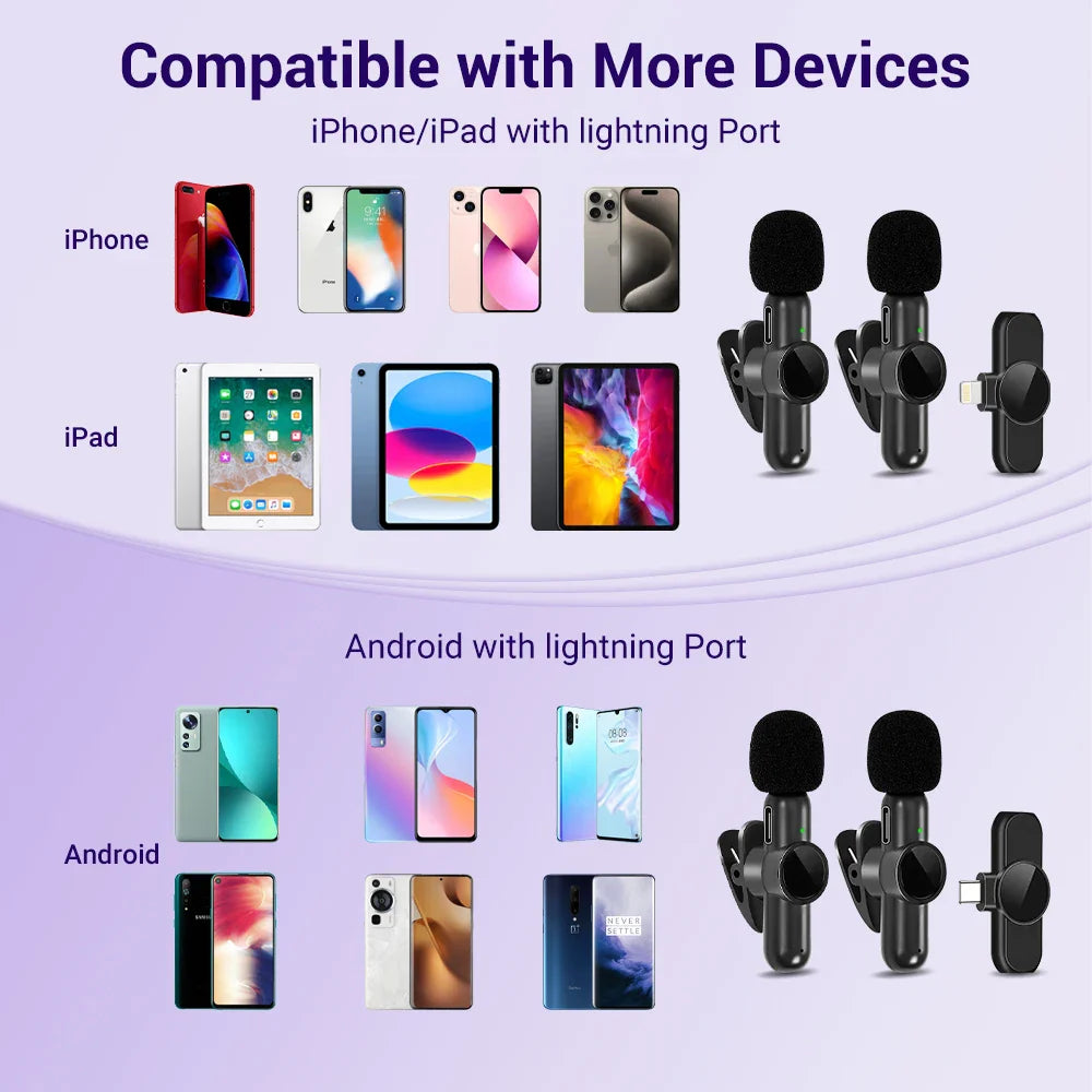 Easy Clip Wireless Lapel Mic