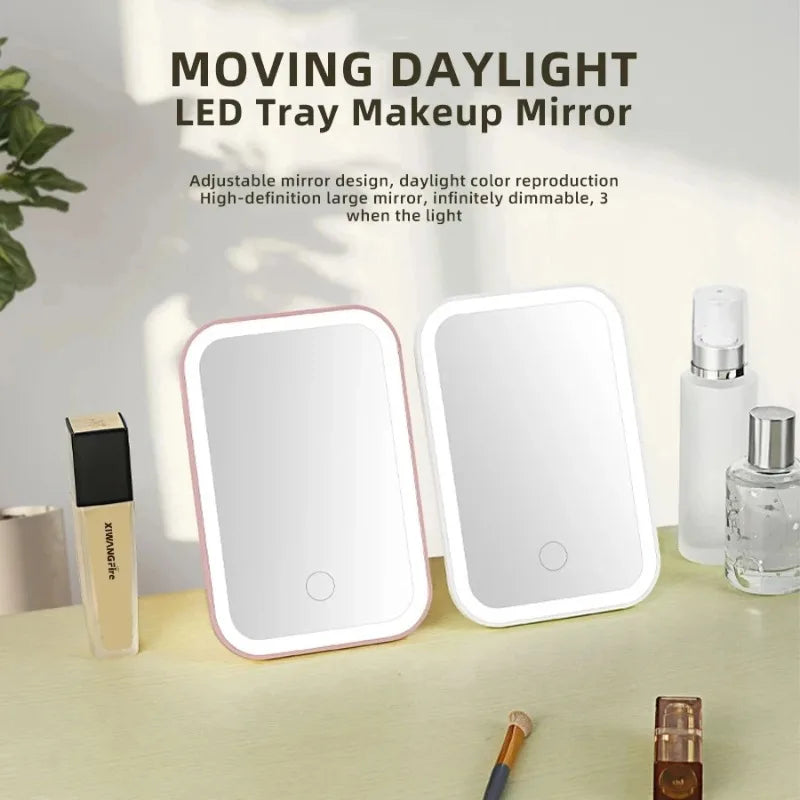 Glow-Up Touch Mirror