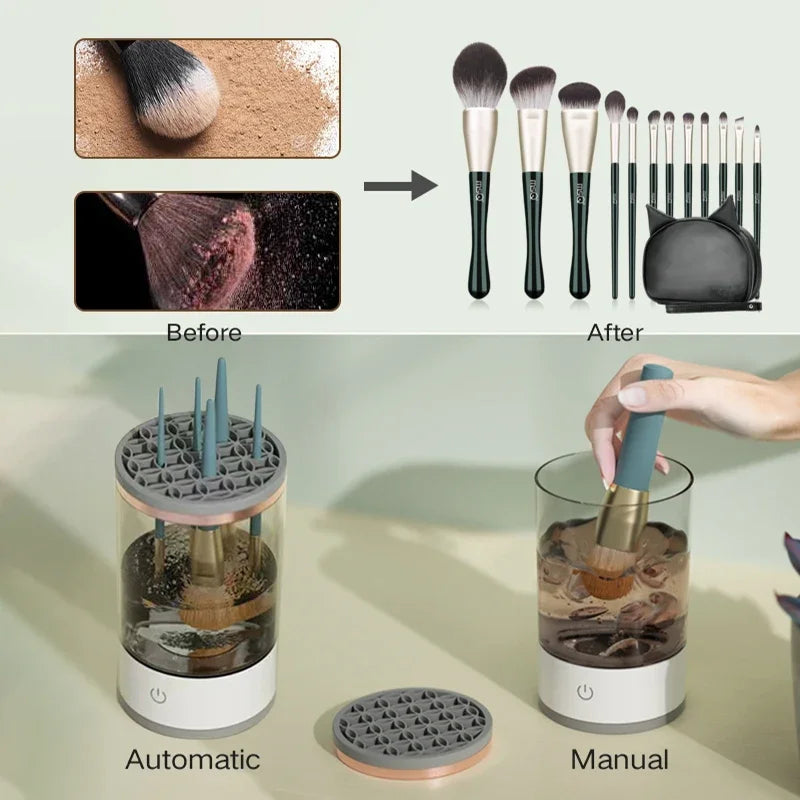 Quick Clean Makeup Brush Wizard
